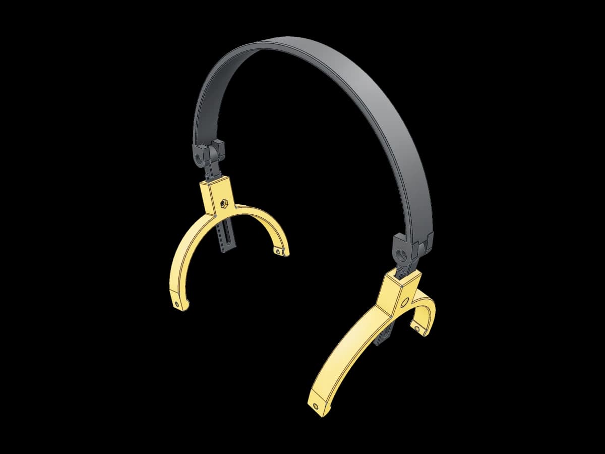 Adjustable Headphone Frame