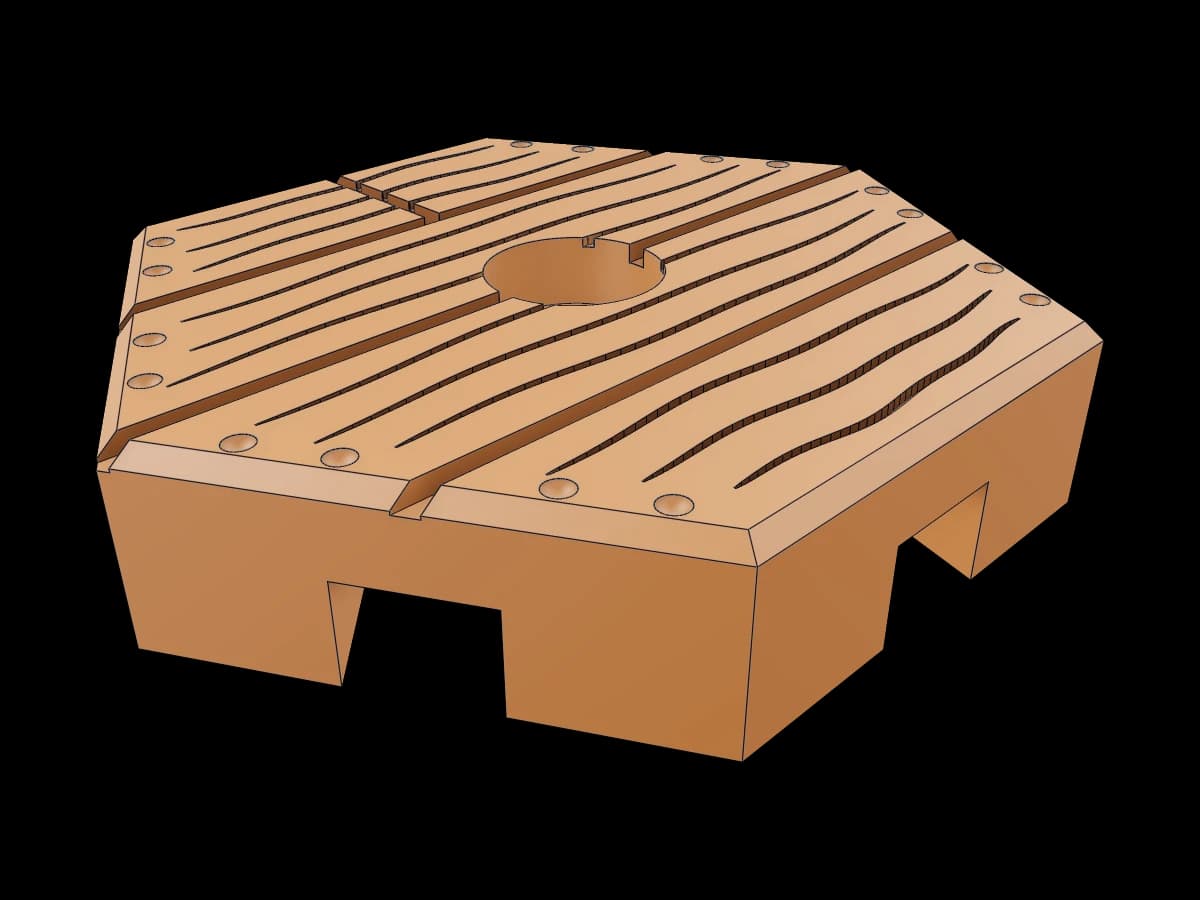 Hexagonal Floor Tile