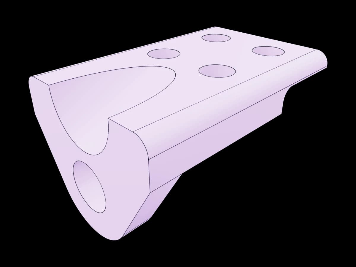 Industrial Saddle Bracket