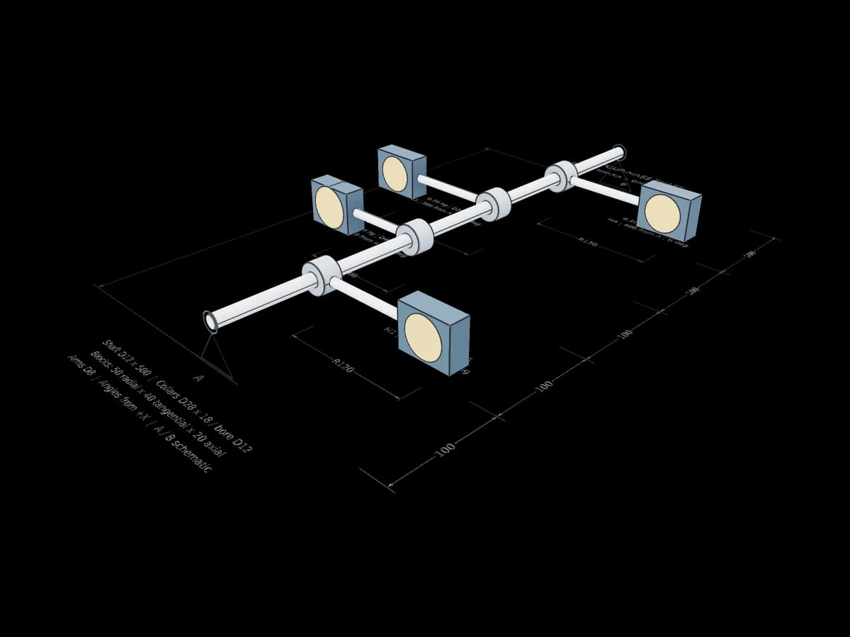 Cylindrical Shaft Assembly