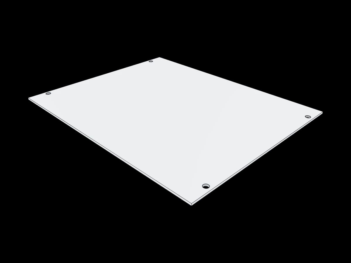 Rectangular Metal Plate