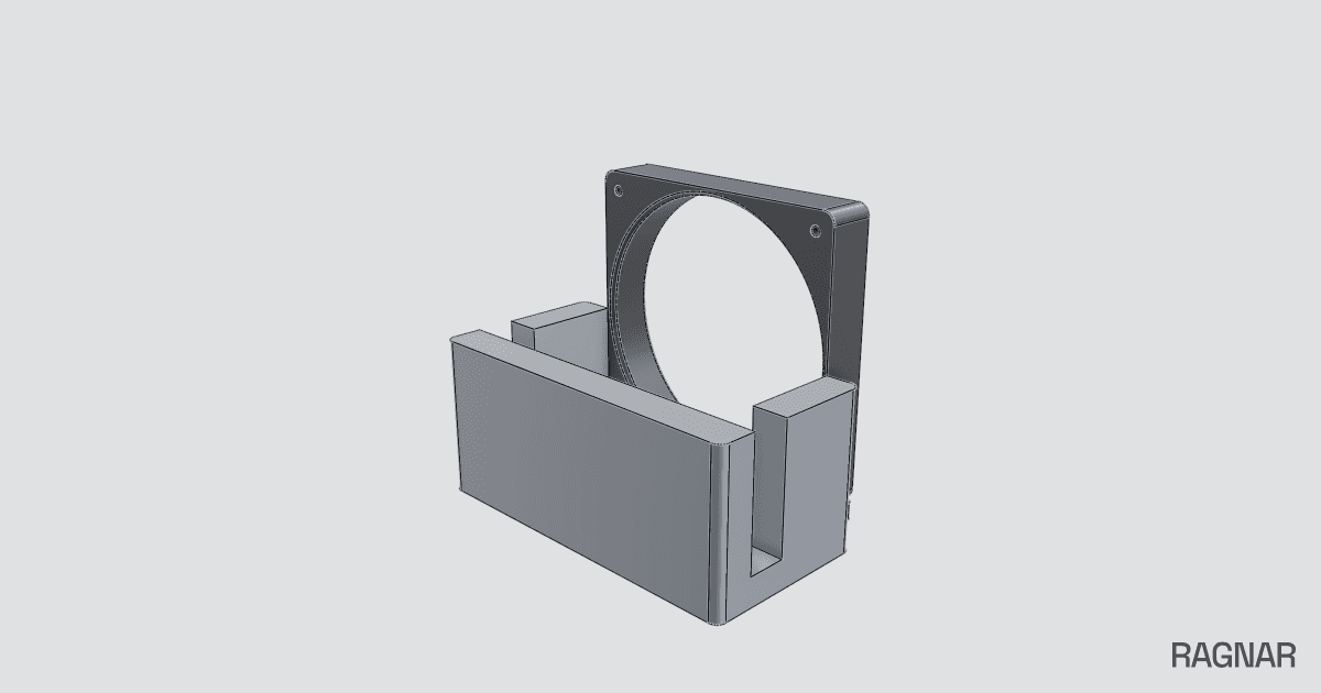 Vertical Laptop Fan Stand
