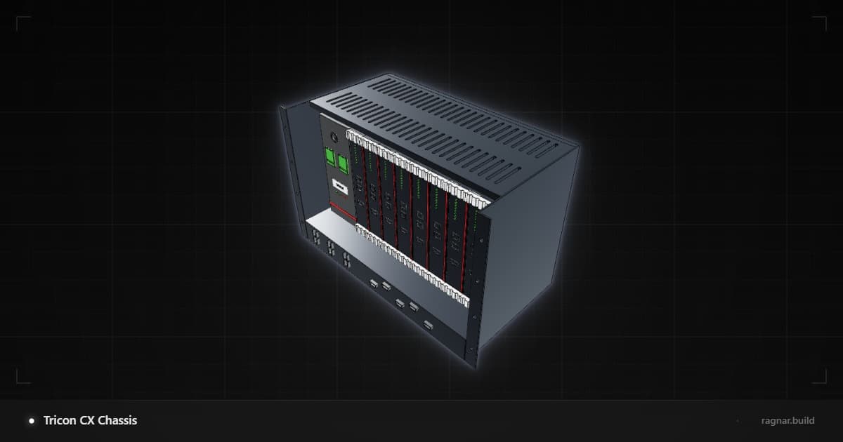 Industrial PLC Rack