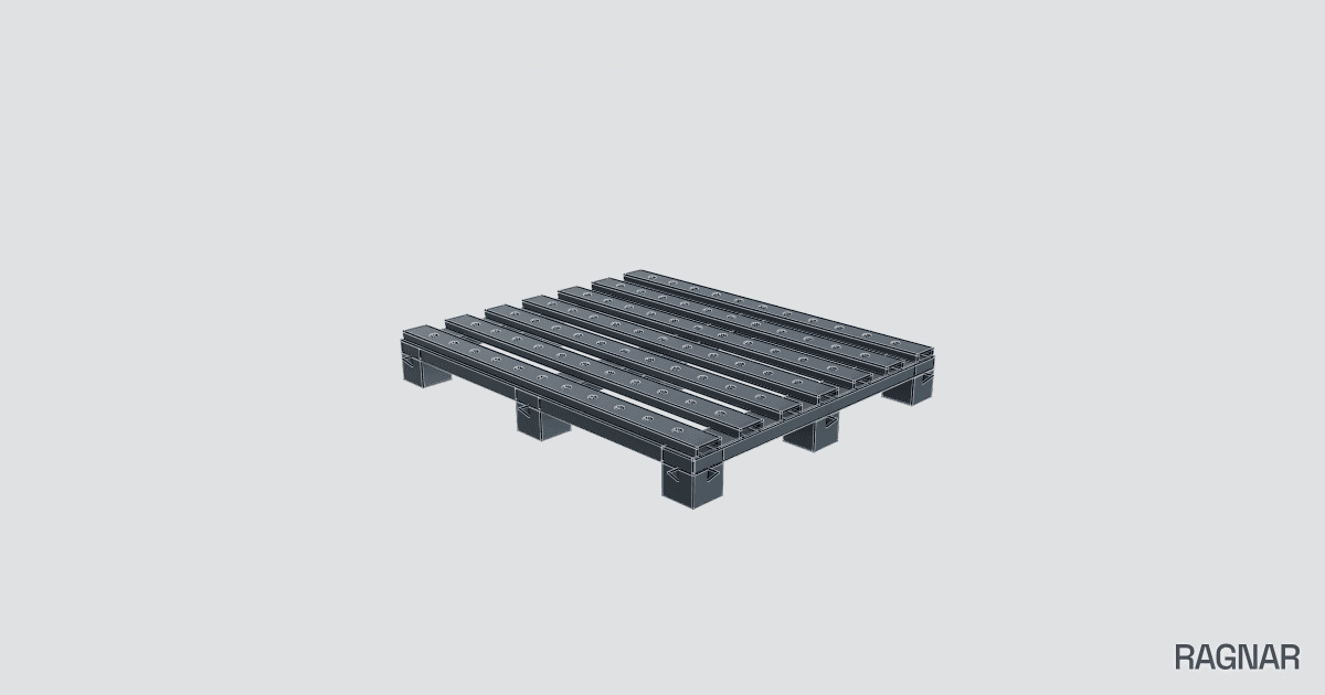 Industrial Steel Pallet