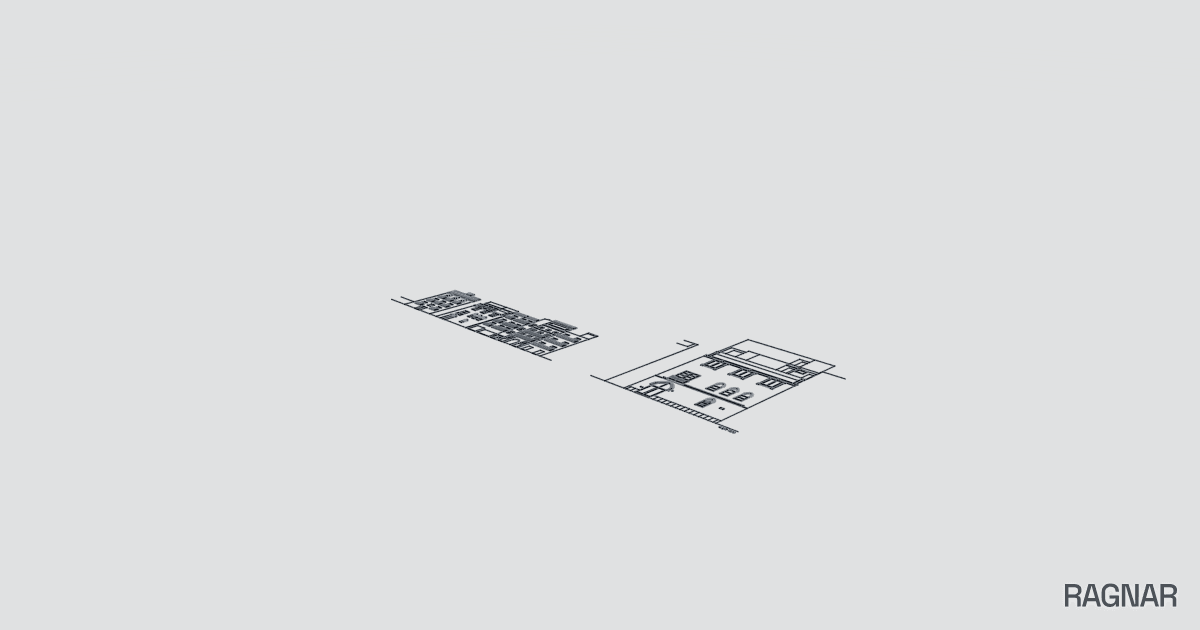 Architectural Elevation Lineart