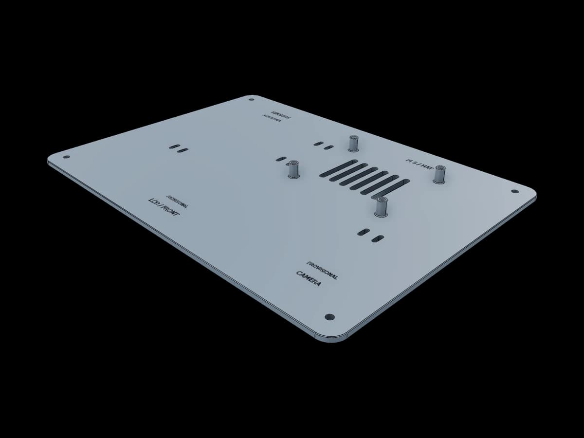 Aquarium Monitoring Mounting Plate