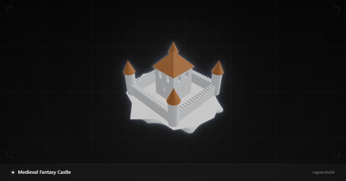 Medieval Fantasy Castle