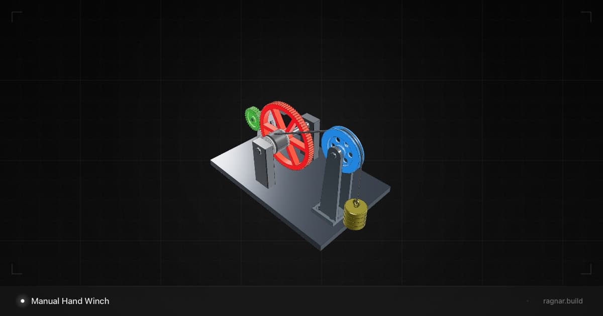 Manual Hand Winch