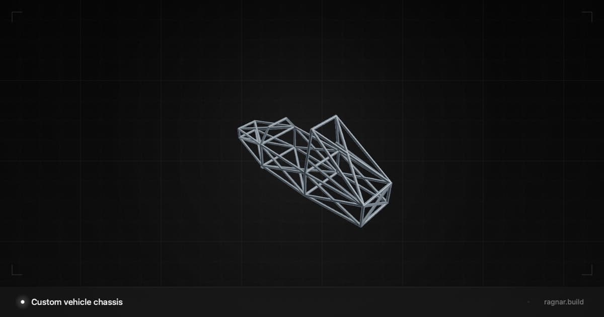 Custom vehicle chassis