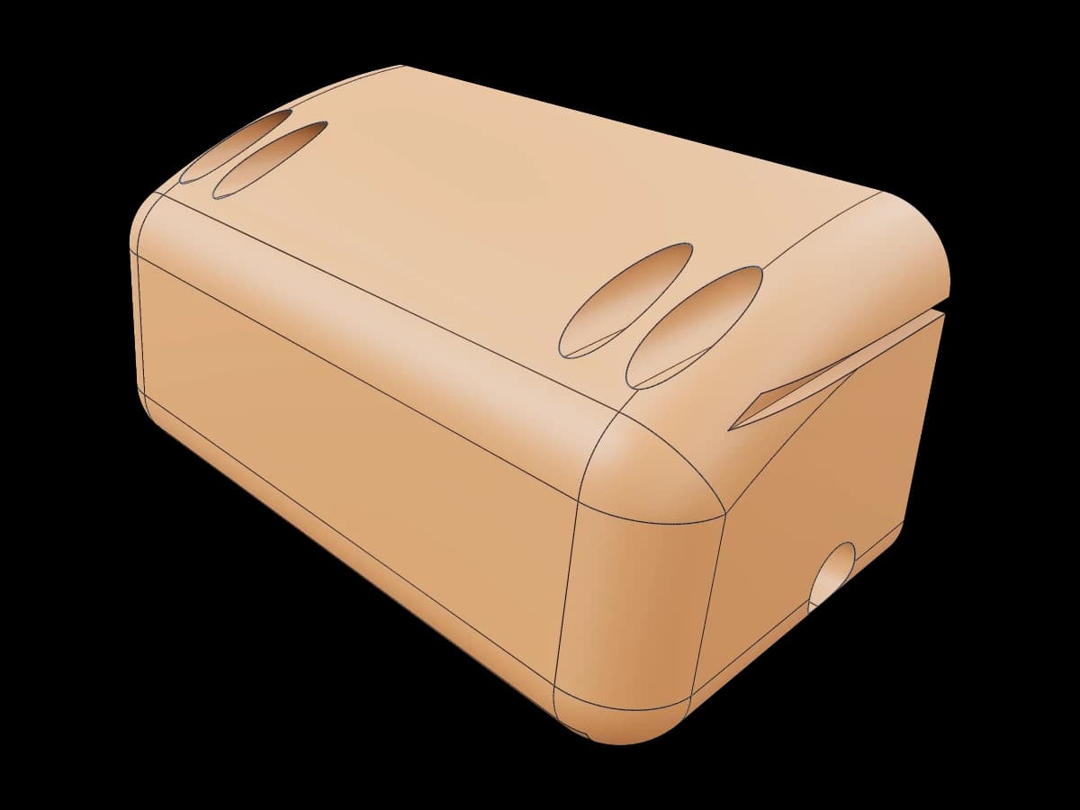 Curved Recessed Housing
