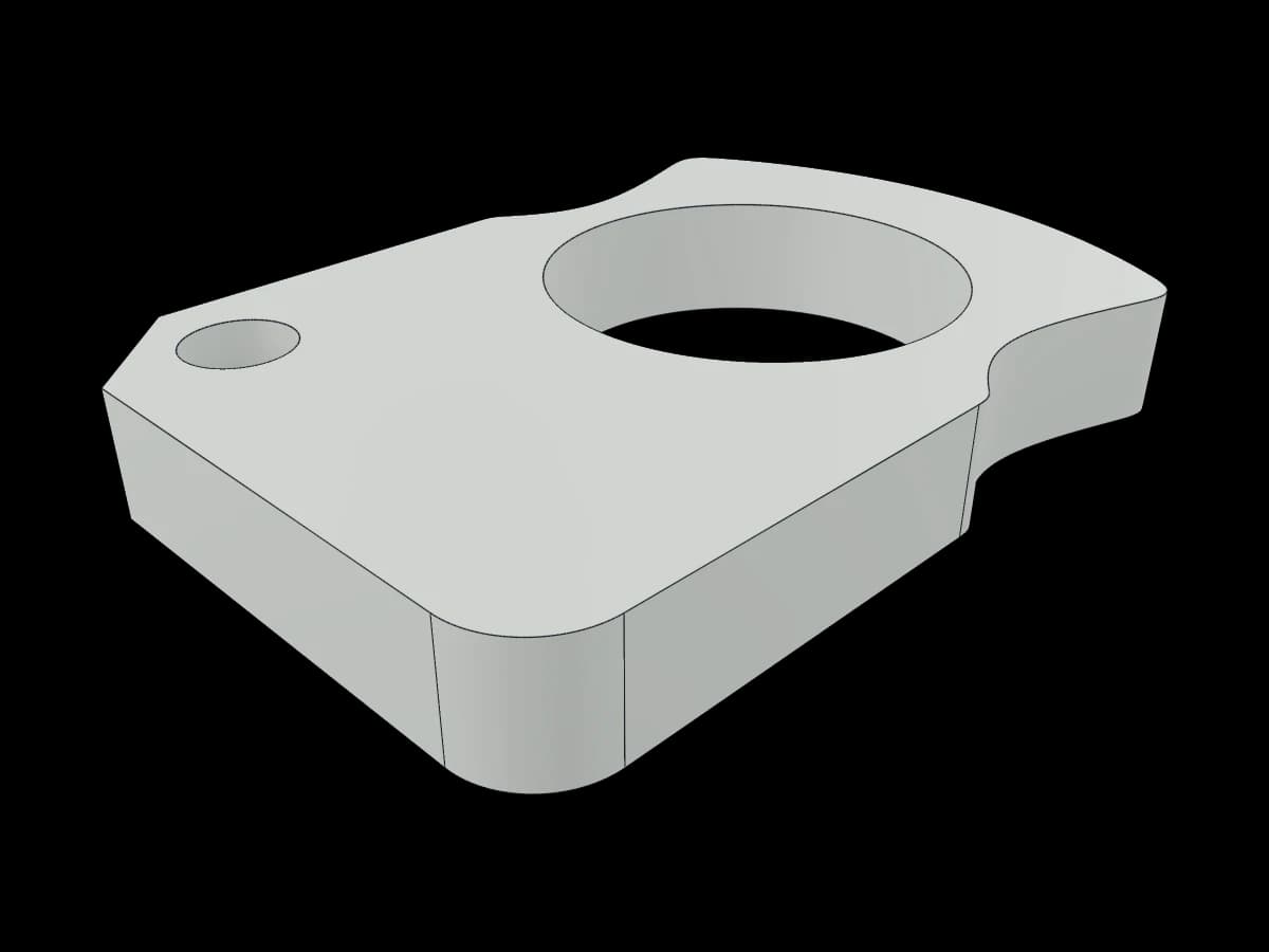 Ergonomic Tool Plate