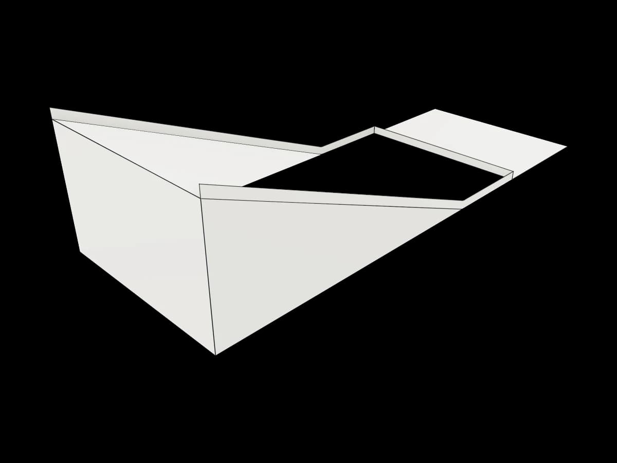 Dam Spillway Surface Model