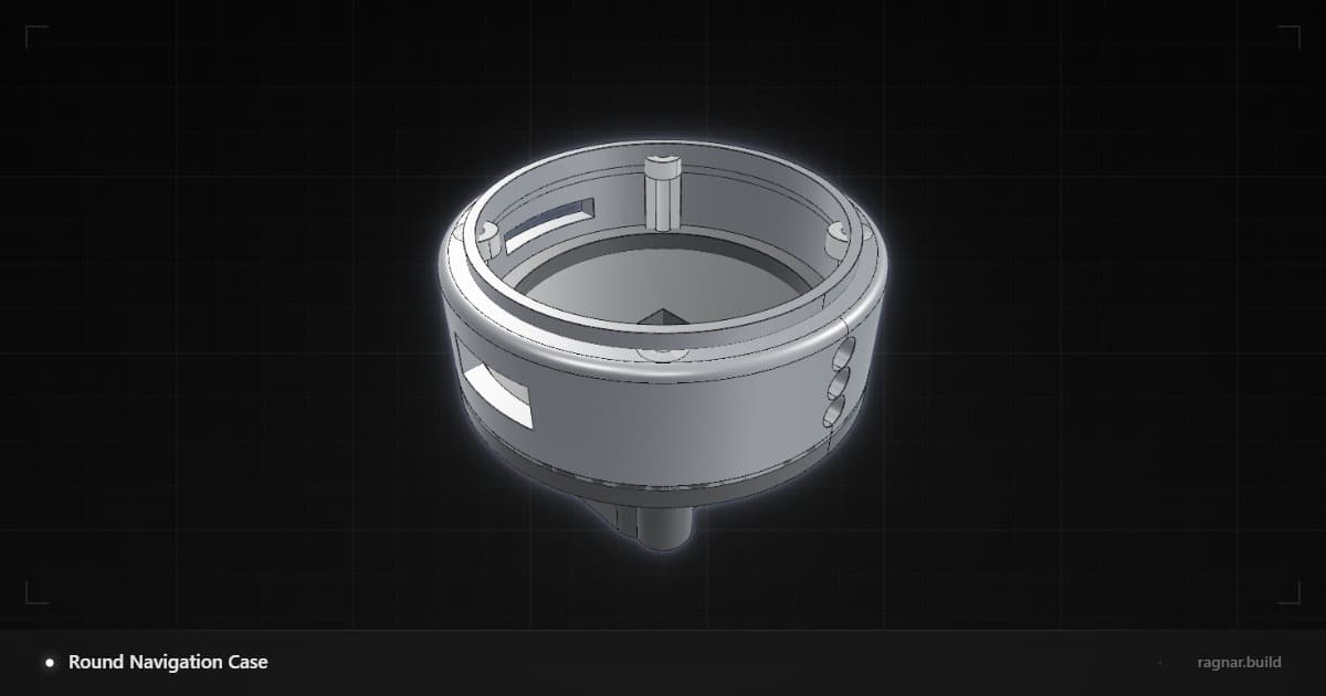 Round Navigation Case