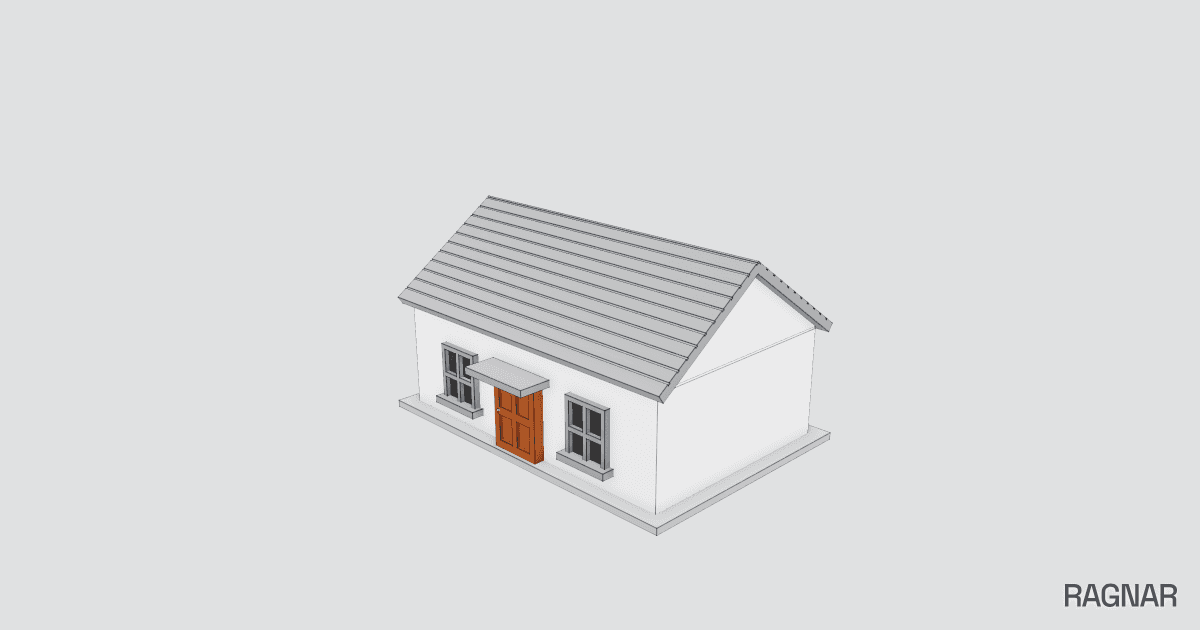 Suburban House Model