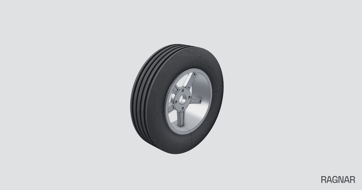 Standard car wheel