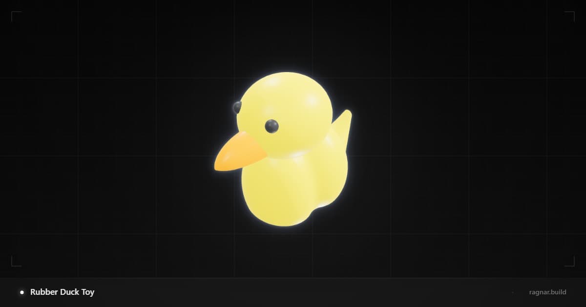 Rubber Duck Toy