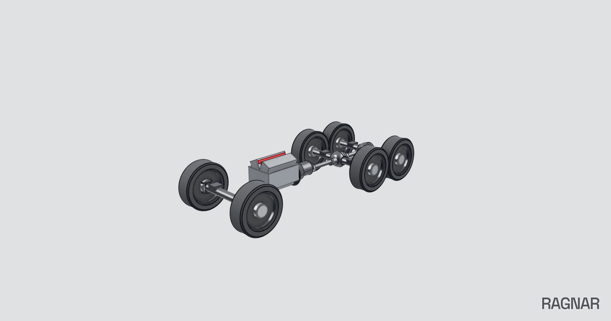 Separated Engine Drivetrain
