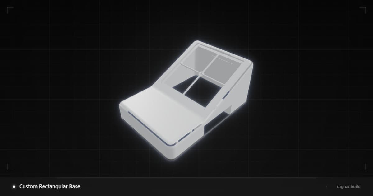 Custom Rectangular Base