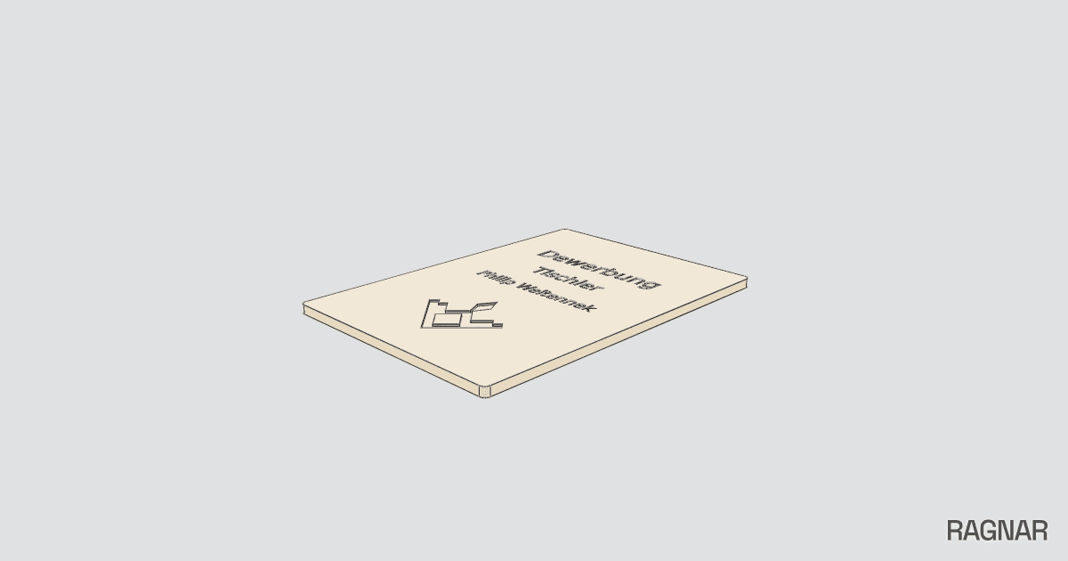 Engraved Wooden Sign