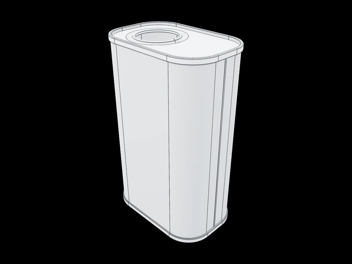 Rectangular Tinplate Can
