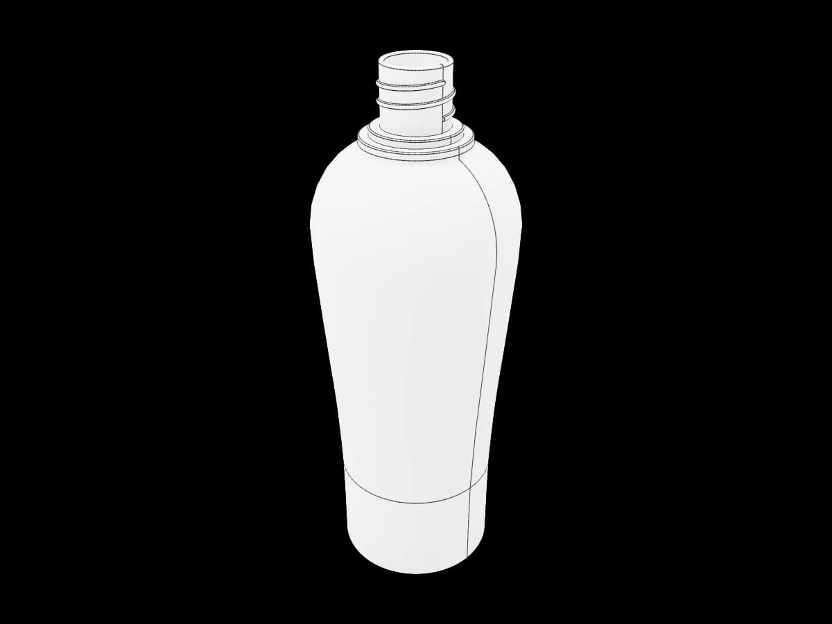 Tapered Shampoo Bottle