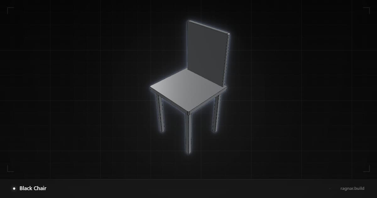 Black Chair