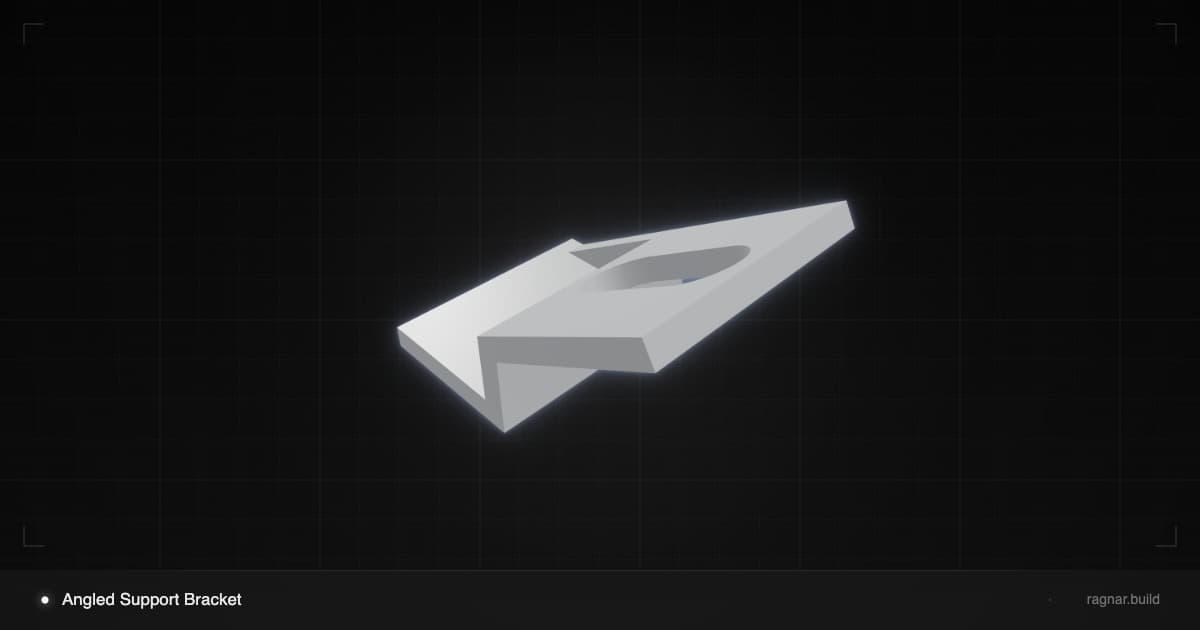 Angled Support Bracket