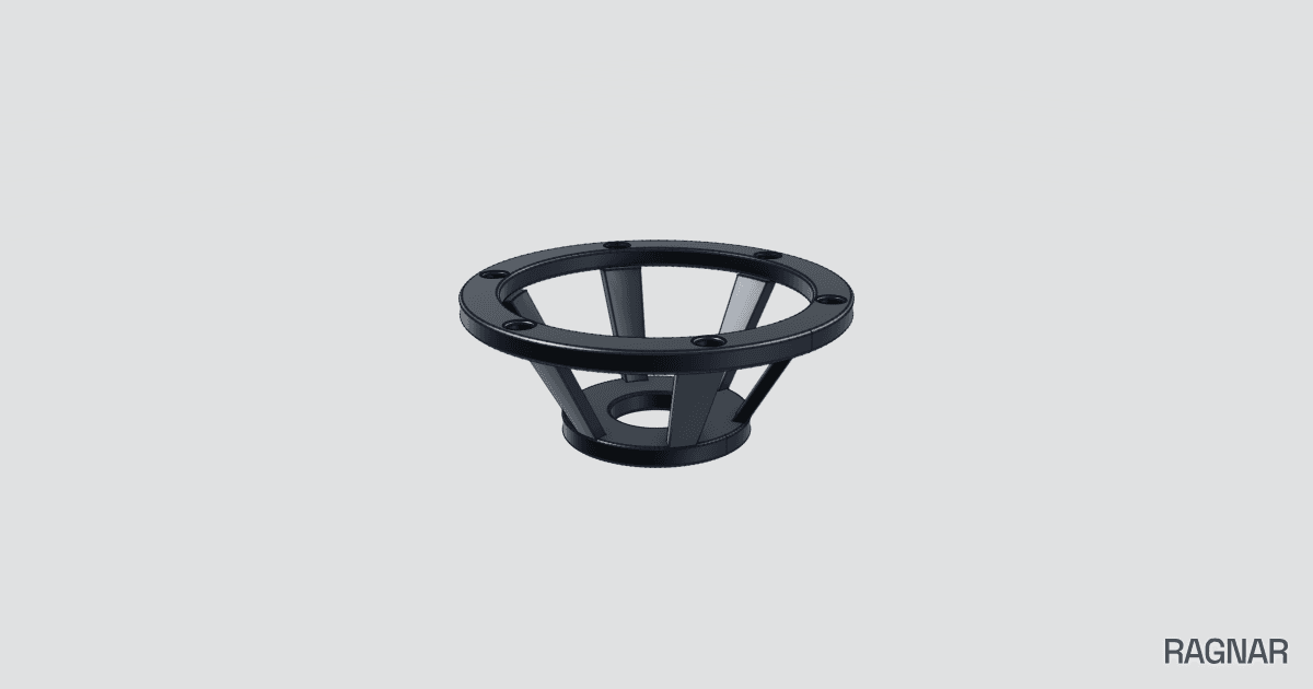 Speaker driver frame
