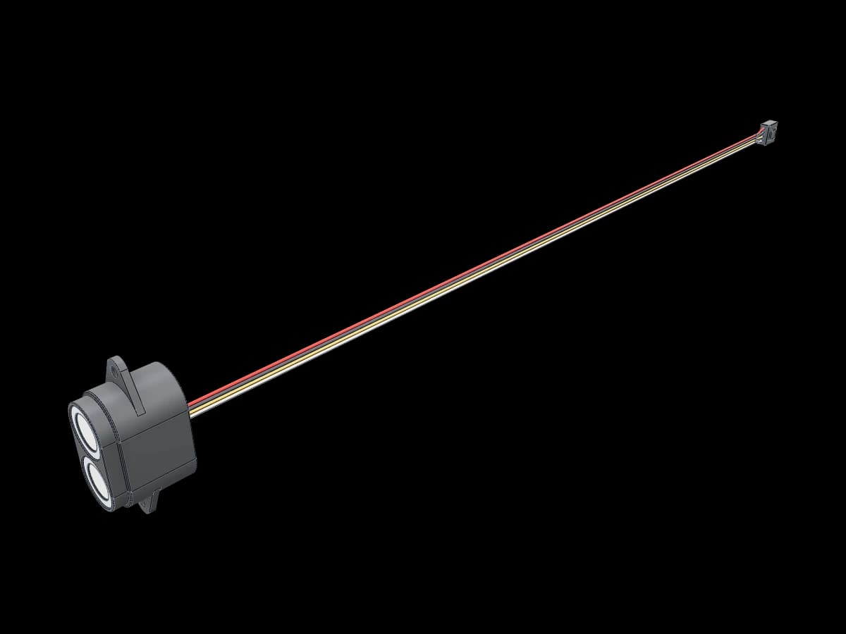 Dual-Element Ultrasonic Sensor