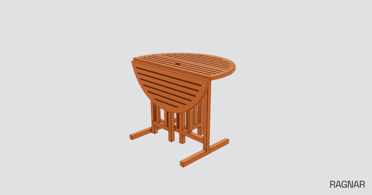 Folding table