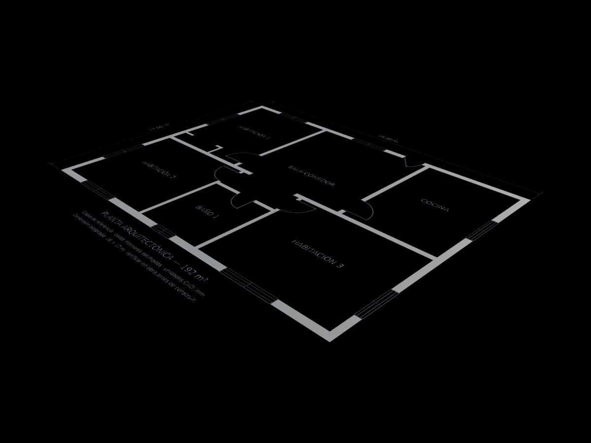 2D Floor Plan