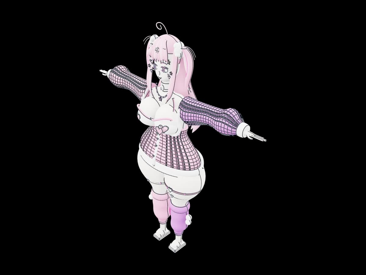Anime Character Display Model