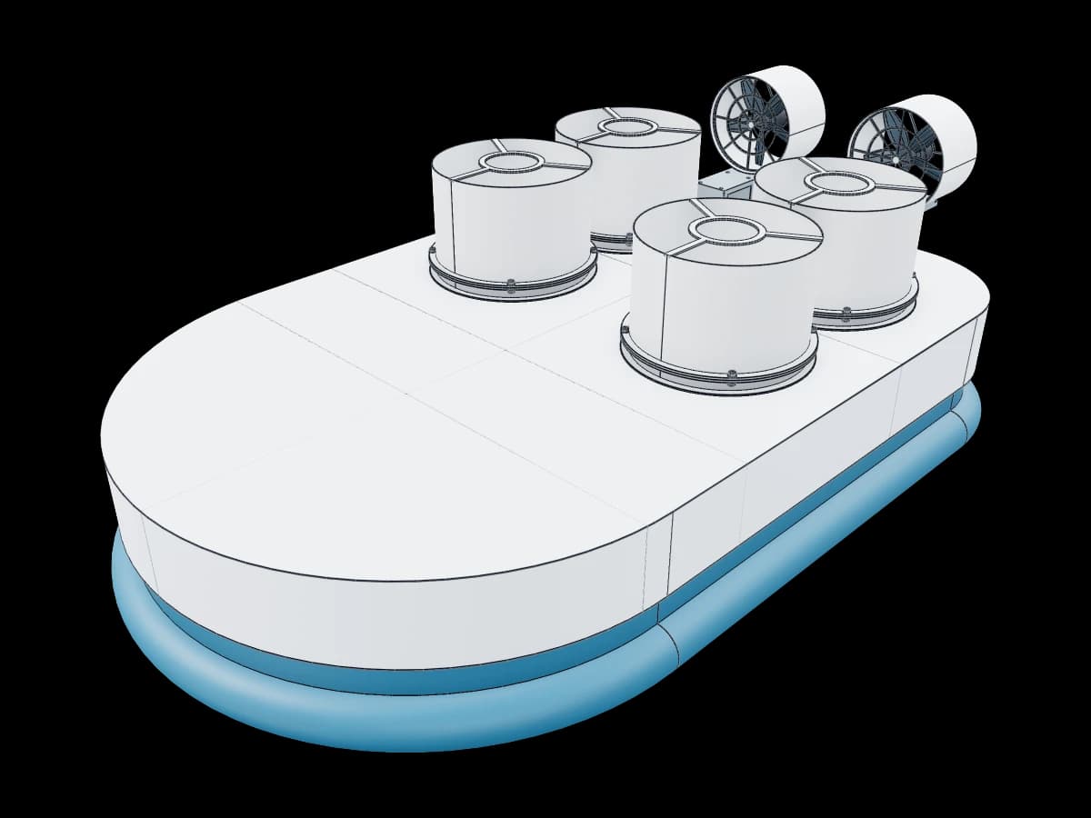 Complete Hovercraft Assembly
