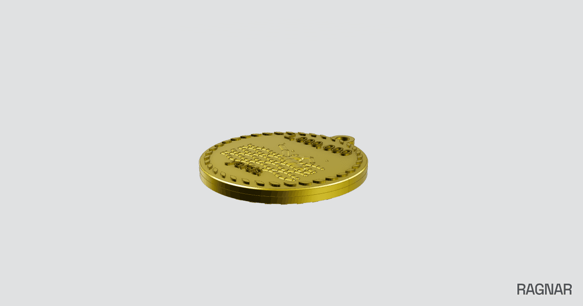 Swimming Competition Medal