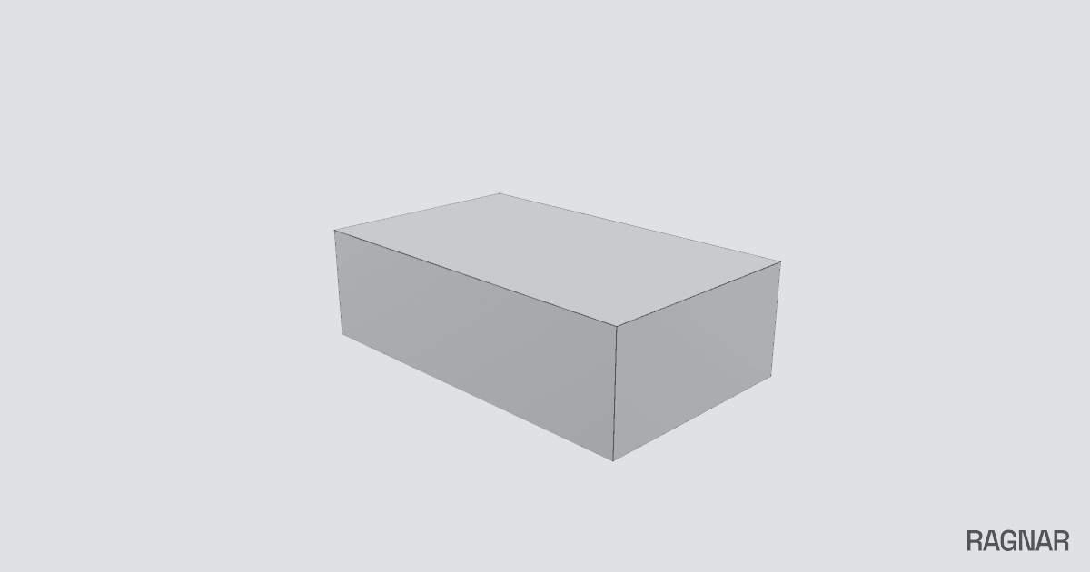 Rectangular brick