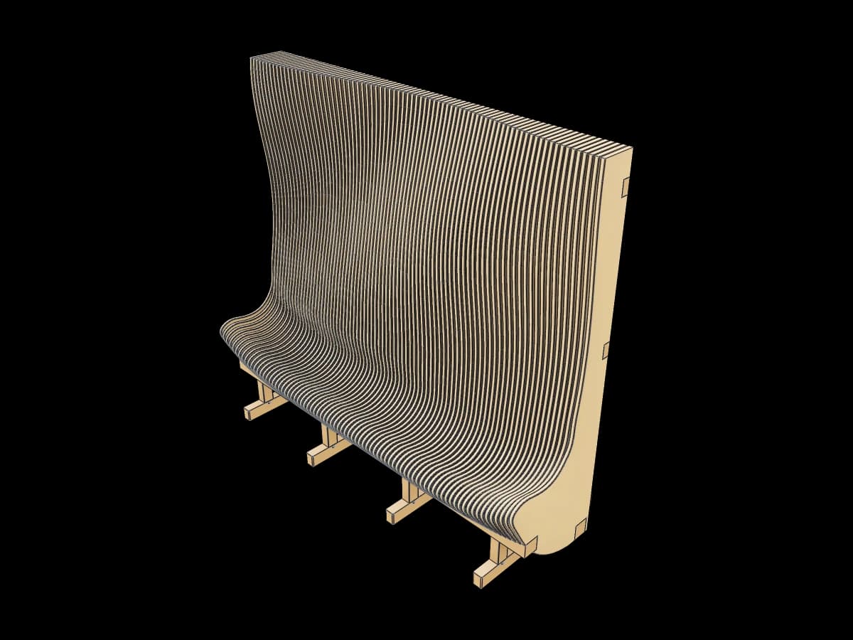 Parametric Sauna Wall