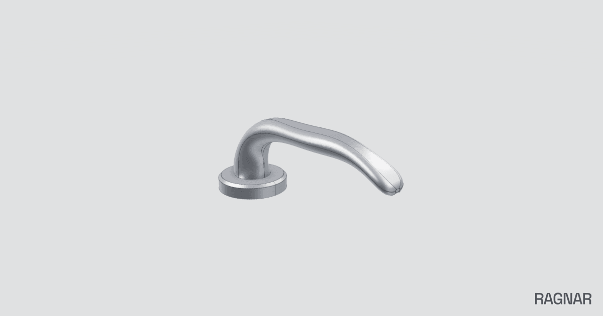 Organic Door Lever