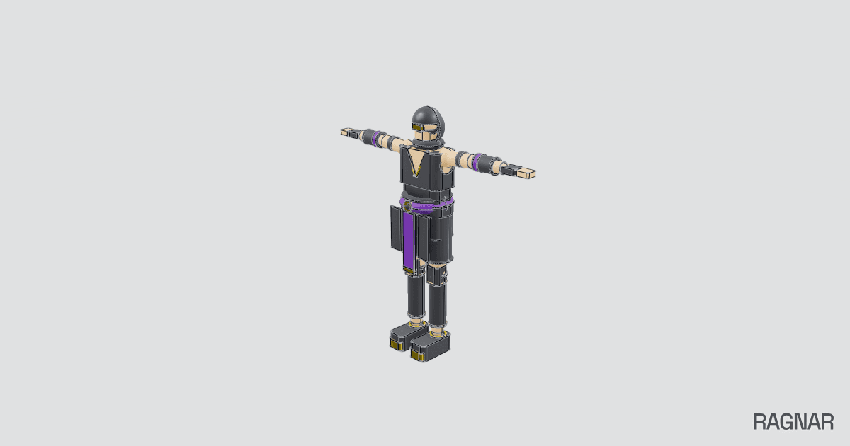 Stylized Ninja Figurine