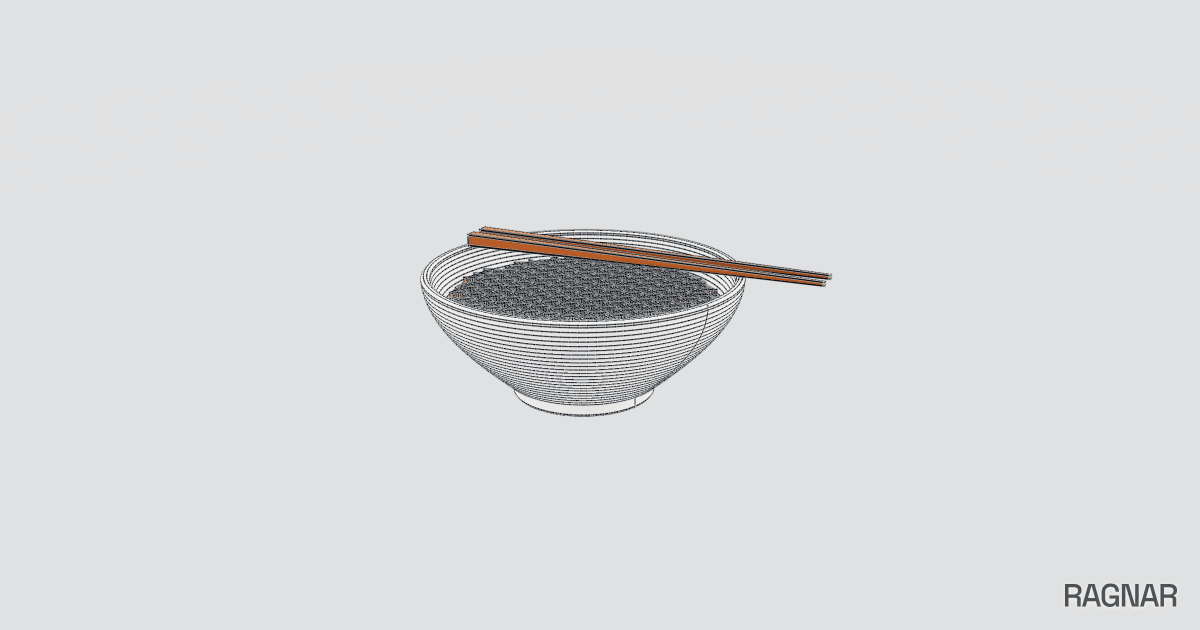 Ramen Bowl Model