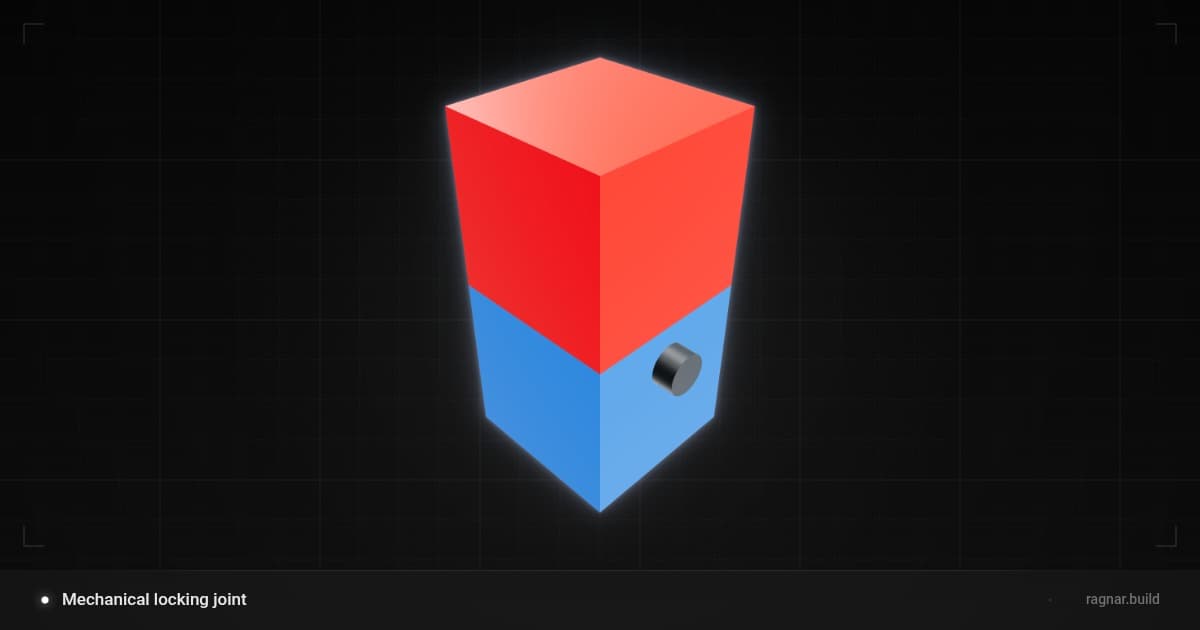 Mechanical locking joint