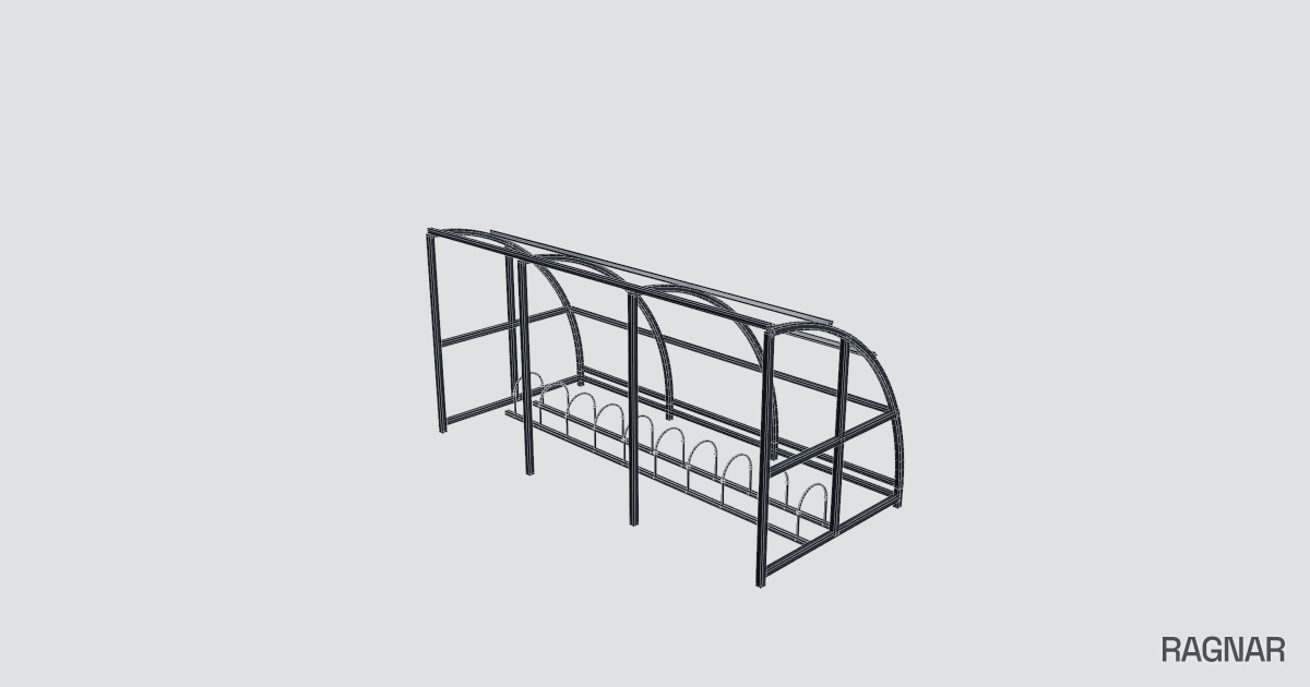 Bicycle parking structure