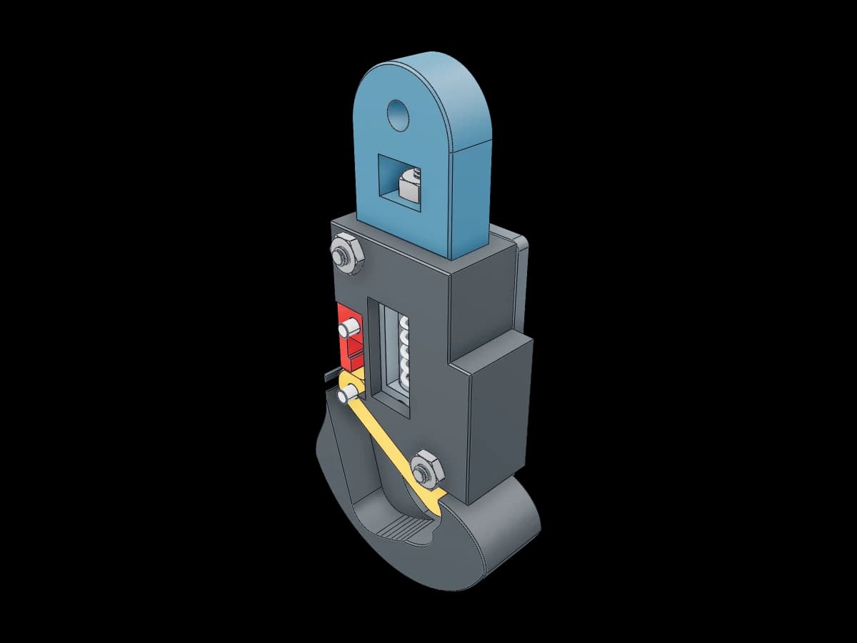Drone Payload Release Hook