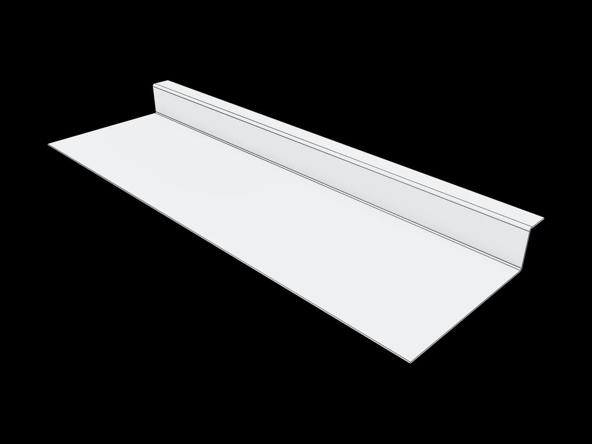 Folded Stainless Plate