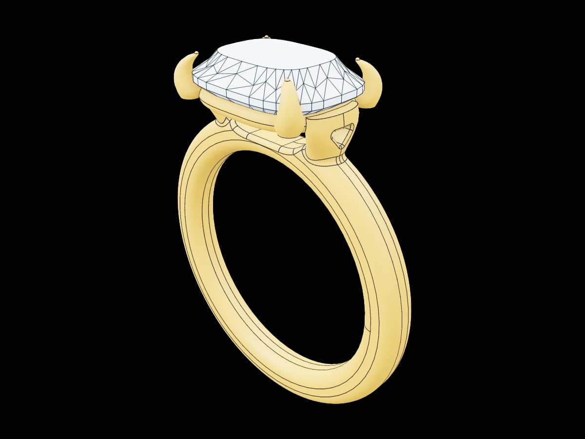 Diamond Solitaire Ring