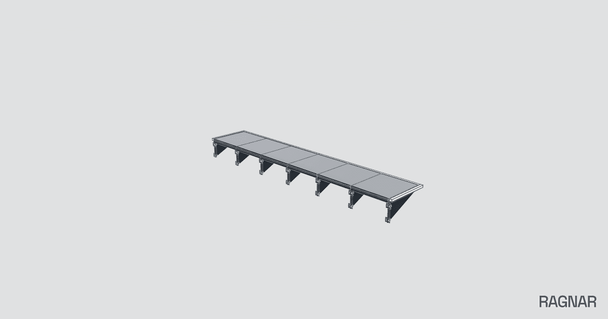 Wall-Mounted Outdoor Canopy