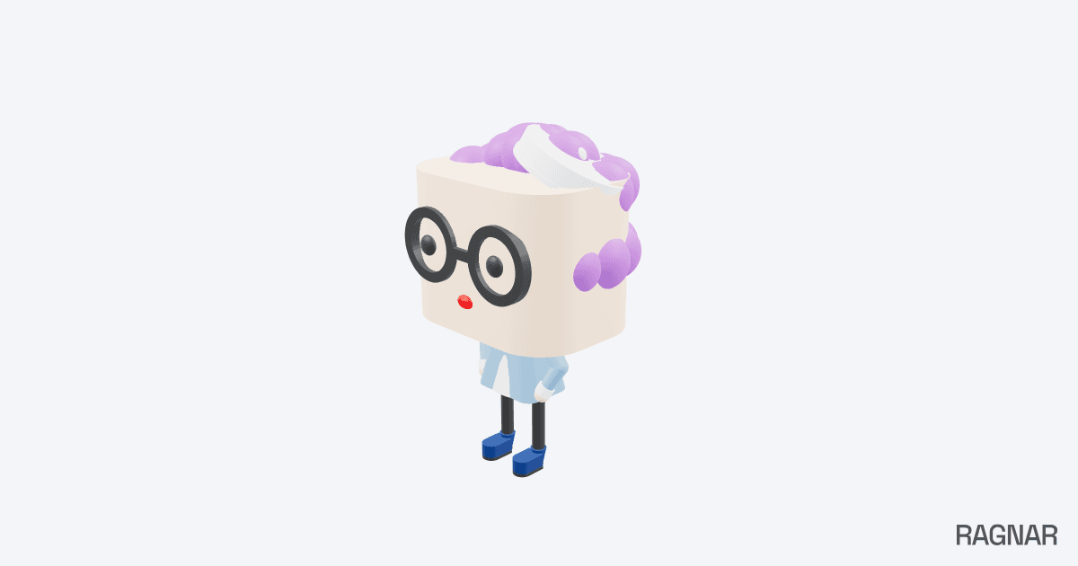Stylized character figurine