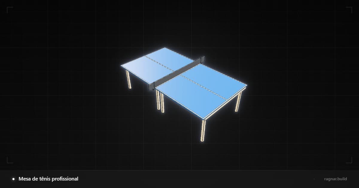 Mesa de tênis profissional
