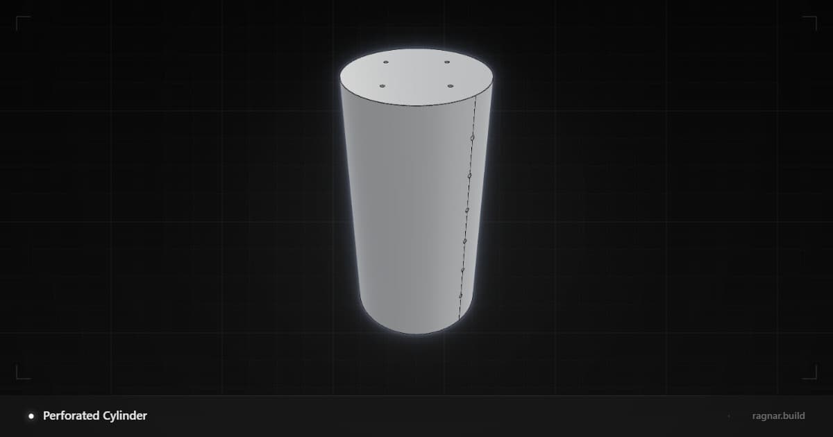 Perforated Cylinder