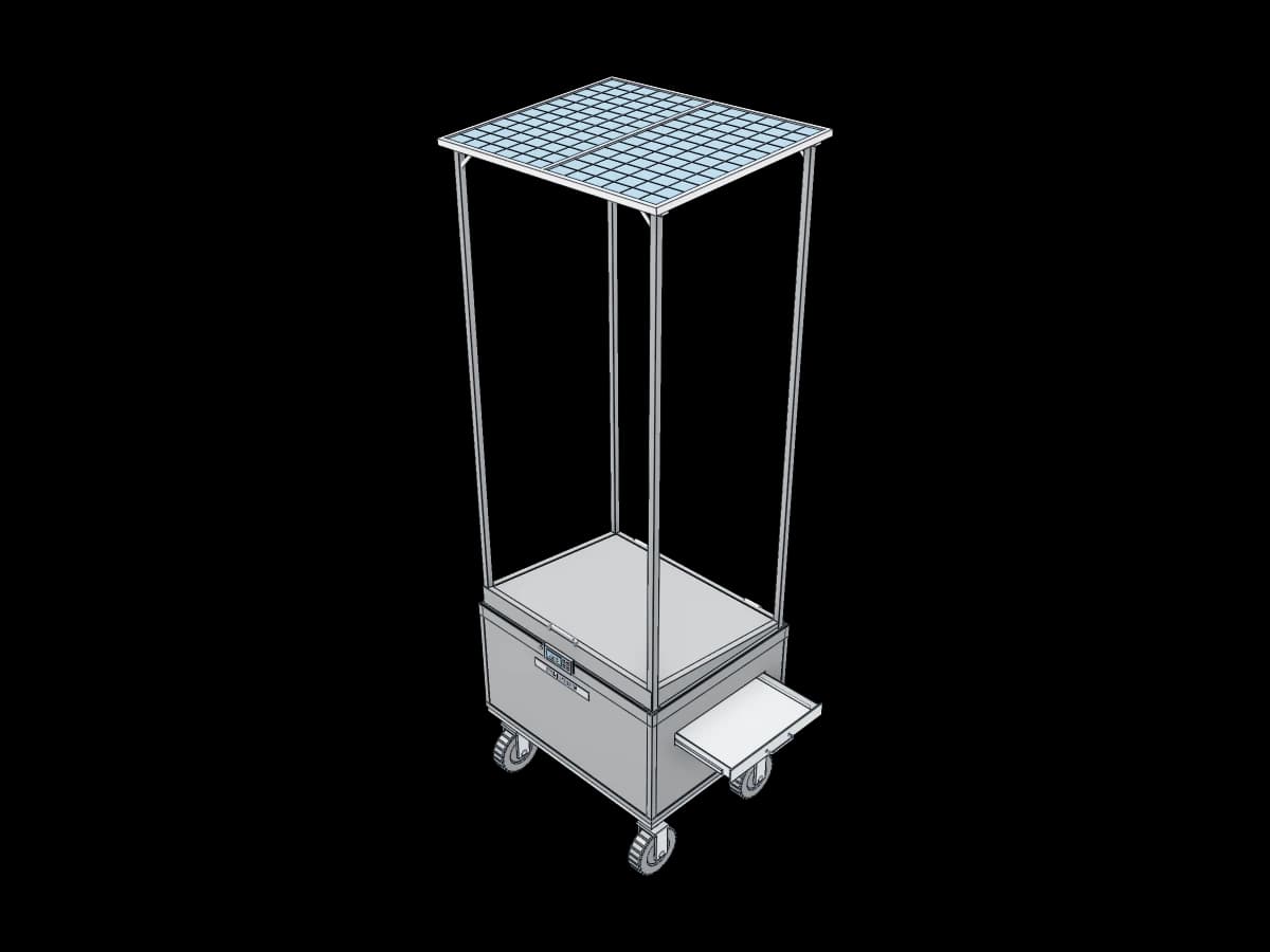 Solar panel canopy