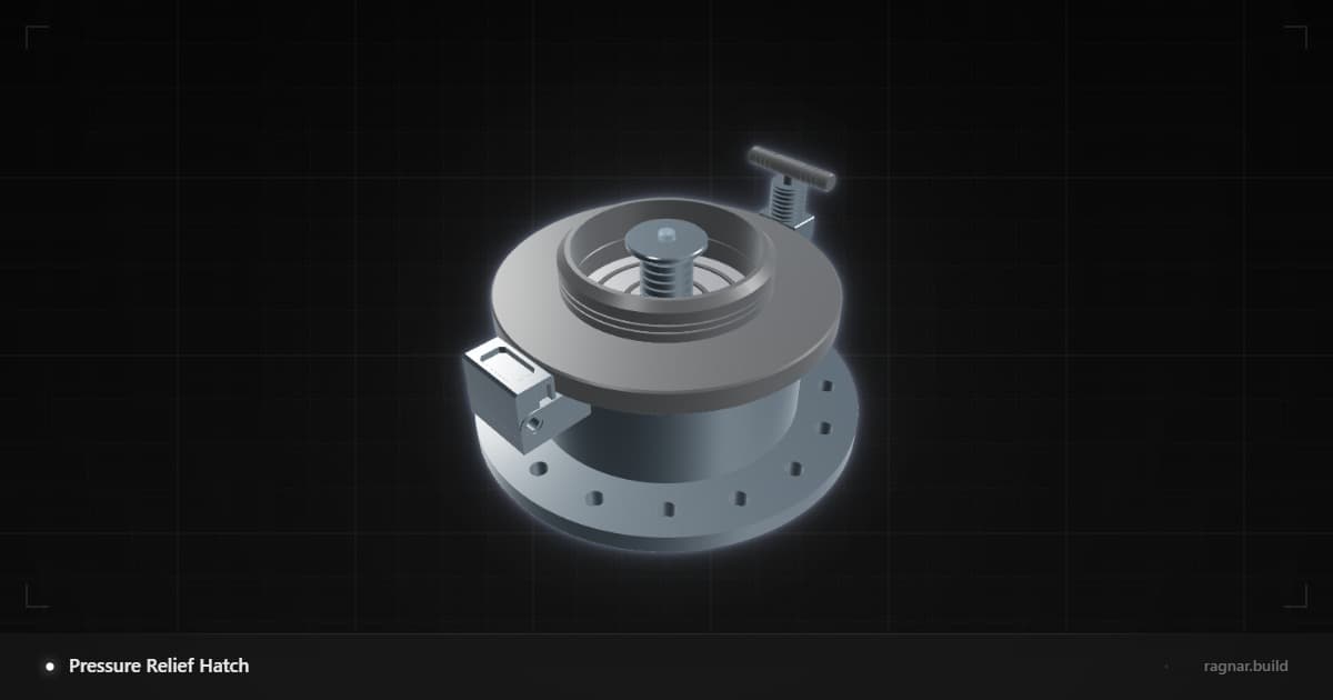 Pressure Relief Hatch